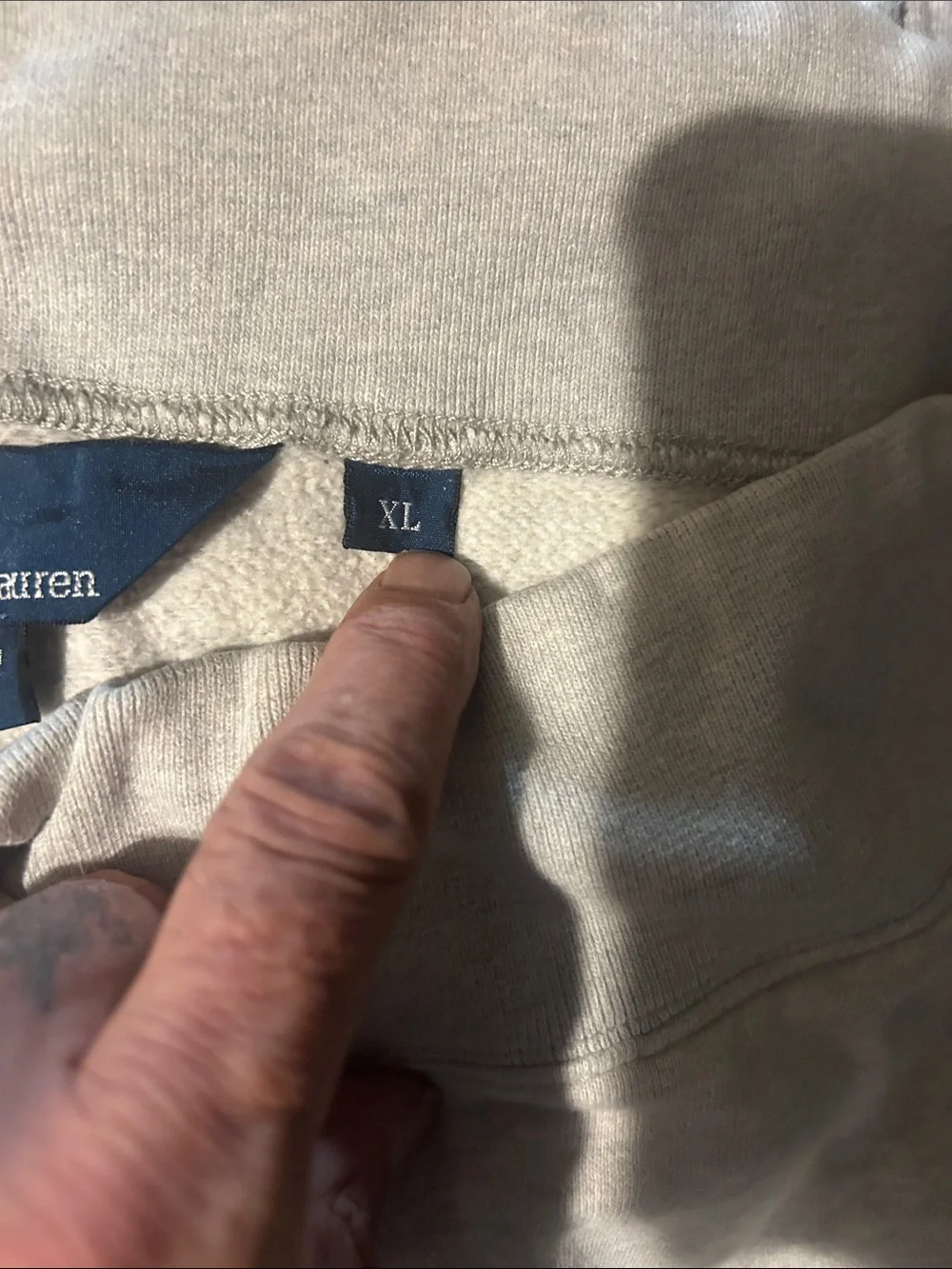 Polo by Ralph Lauren Light Heather Gray Athletic Drawstring Shorts